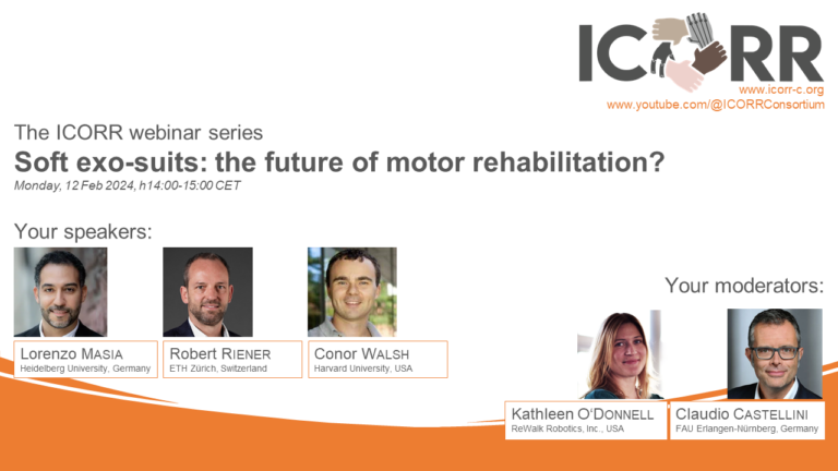 Starting the Rehabilitation Robotics webinars